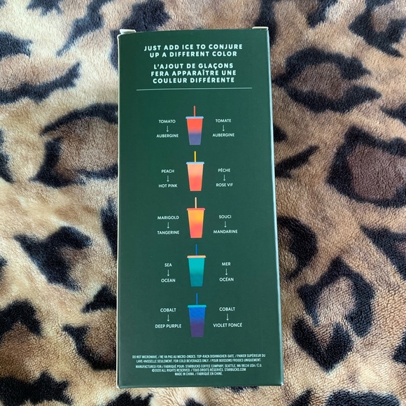 HOST PICK🌈Starbucks 2020 Color Changing Cup Peach - Picture 3 of 3